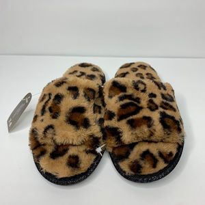 Slippers animal print women